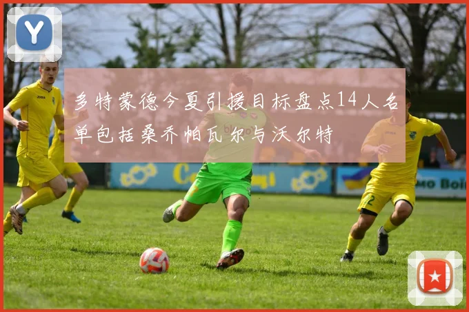 多特蒙德今夏引援目标盘点14人名单包括桑乔帕瓦尔与沃尔特